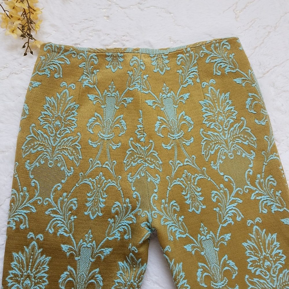 Spell Anastasia Brocade Lace Up Flare Pants - Picture 9 of 13